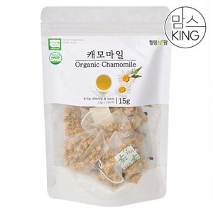 [창원몰]가고파힐링푸드 유기농 캐모마일 10티백, 1.5g, 10개입, 1개