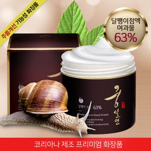 코리아나 궁설연 달팽이크림 스네일크림 100ml 달팽이점액여과물 63% 함유 주름개선 기능성, 1개