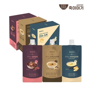 죽이이야기 간편한 짜먹는죽 170g 3종 X 6P 세트, 1개