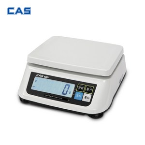 CAS 카스 디지털 전자저울 SWII-3CS 3kg (1g) 비교 홀드 계수, 혼합색상, 1개