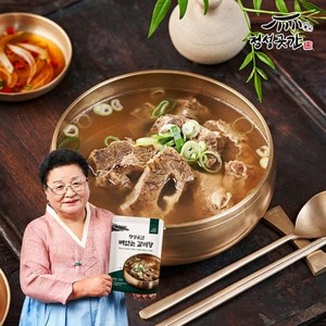 정성곳간 강순의 명인의 뼈 없는 갈비탕 800g 6팩, 6개