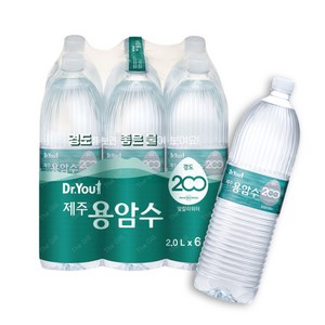 오리온제주용암수 닥터유, 2L, 6개