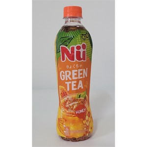 인도네시아 NJI 누 그린티 허니 450ml 음료 / Geen Tea HONEY, 1개