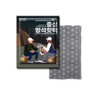 충성 NEW 방석 핫팩 560g, 20개