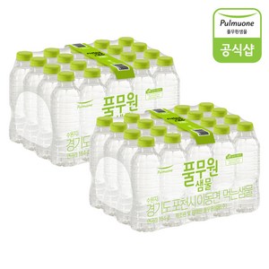 풀무원샘물 생수 무라벨, 330ml, 40개