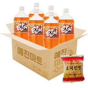 [예진마트] 탑씨 오렌지 1.5, 6개, 1.5L, 상세페이지 참조