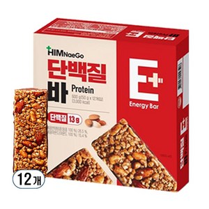 힘내고 단백질바, 50g, 12개