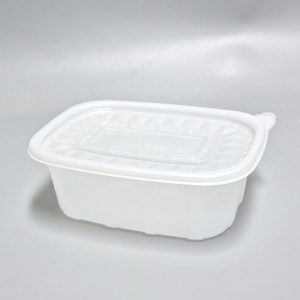 포장용기 죽용기 대50개 + 뚜껑50개 세트 960ml/배달용기, 50세트
