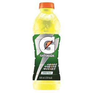 게토레이 레몬, 600ml, 18개