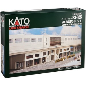 KATON 게이지 고가역세트 23-125 철도모형용품, 1개, 상품명참조