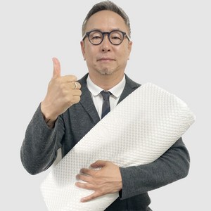 Classy pillow 지치고 짜증나고 힘든 하루 목을 편하게 해주는 경추베개 구비락, 1개