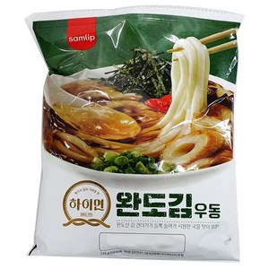 하이면완도김우동 229G/삼립-10개, 229g, 10개