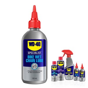 WD-40 바이크 체인윤활제(118ml), 1개, 습식(Wet)_120ml, 120ml