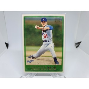 박찬호 MLB 야구카드 1997 Topps LA 다저스 MLB카드, 1개