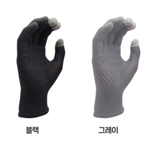 프리츠 PVC 스마트폰 터치 미끄럼방지 여름장갑 10개묶음, S, 그레이, 10개