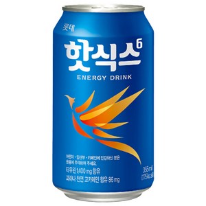 핫식스 롯데칠성음료 에너지음료 250ml 30개