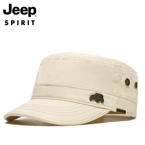 JEEP SPIRIT 캐주얼 플랫 모자 CA0077 + 인증 스티커