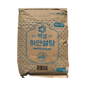 백설 하얀설탕, 15kg, 2개