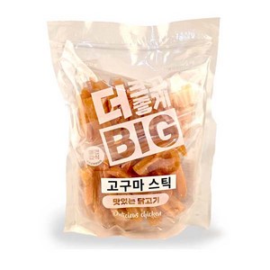 강아지 고구마간식1kg 대용량간식 더빅 고구마스틱1kg, 1kg, 1개