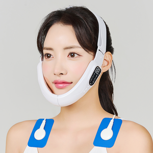 모드샷 EMS 얼굴 리프팅 마사지기 브이라인 밴드 기계 이중턱 턱살 탄력 사각턱 비대칭 교정, 모드샷 리프팅 마사지기