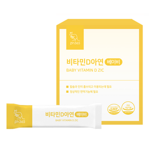 PH365 피에이치365 아기 비타민D아연 베이비, 60g, 1개