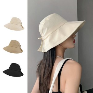 다또네 여자 챙넓은 빅사이즈 벙거지모자