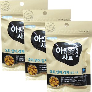 아침애 강아지 사료 3p, 소화기능/췌장개선, 200g, 3개