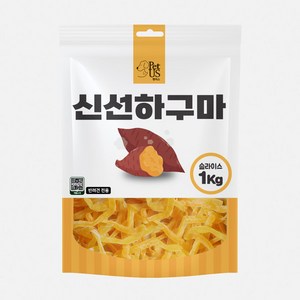 펫어스 강아지 신선하구마 슬라이스 간식, 고구마, 1kg, 1개