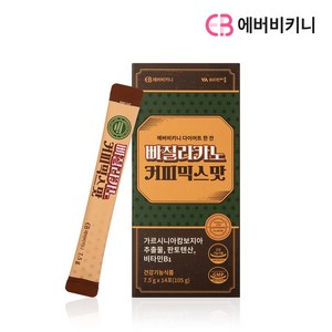 에버비키니 가르시니아 다이어트커피 빠질라카노 커피믹스맛 14포, 105g, 1박스