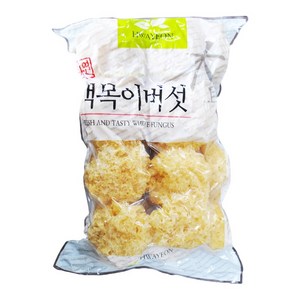 [화연] 건조 백목이(은이 흰목이)버섯 500g 1Kg, 1개