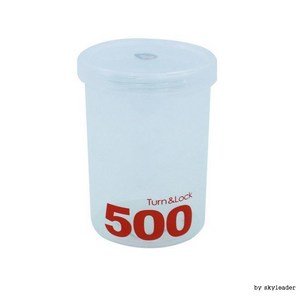 [1+1+1]3개세트턴앤락 밀폐용기6호 500ml, 3개