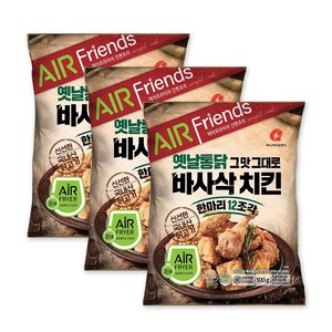 [마니커에프앤지] 바사삭 치킨, 550g, 3개