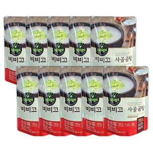 CJ 비비고 사골곰탕, 500g, 10개