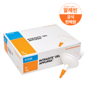 인트라사이트겔 15g (10개)외 하이드로겔 상처관리 건조한상처 욕창 스미스앤드네퓨, 25g (10개), 10개