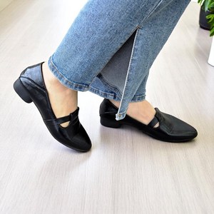 스타앤코 여성용 데일리 플랫 슈즈 가죽 캐주얼 여성구두