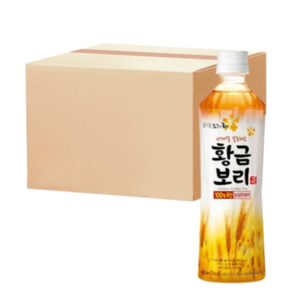 롯데 황금보리, 500ml, 24개