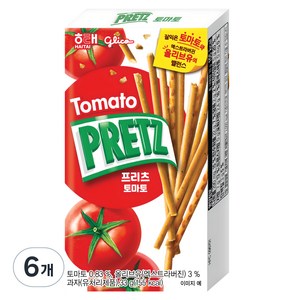 프리츠 스틱과자 토마토, 33g, 6개