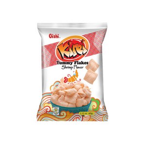 Oishi Kirei Yummy Flakes Shrimp Flavor 오이시 키레이 야미 플레익스, 1개, 60g