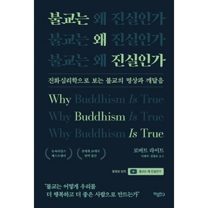 불교는 왜 진실인가:진화심리학으로 보는 불교의 명상과 깨달음, 마음친구