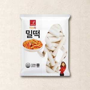 미쓰리 떡볶이떡 밀떡 320g, 1개