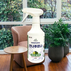 실내 화장실 집안 방 담배 홀애비 악취 냄새 탈취제 제거제 안나푸르나 불만족시100%환불, 3개, 500ml