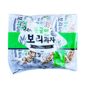 엉클팝 동글이 보리과자, 400g, 2개