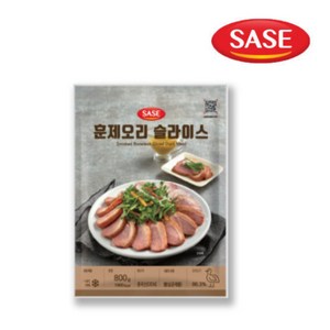 사세통상 훈제 오리슬라이스800g 10개 1박스, 800g