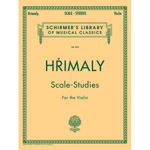 흐리말리 바이올린 스케일 연습곡집 Hrimaly - Scale Studies for Violin Schirmer 셔머