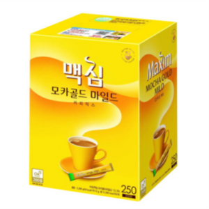 맥심 모카골드 마일드 커피믹스, 12g, 250개입, 2개