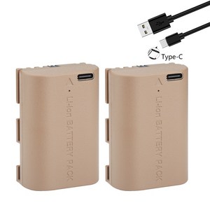 3200mAh LP-E6NH 교체 배터리 C 입력 캐논 EOS R R5 R6 60D 70D 80D 90D 5D IV 마크 카메라, 2 Pcs, 02 2피스, 2Pcs