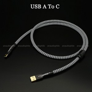 일본 CANARE 하이파이 USB 케이블 PC DAC 모바일용 오디오 데이터 A to B / C, 10.2. A To C - 50cm 1.64ft