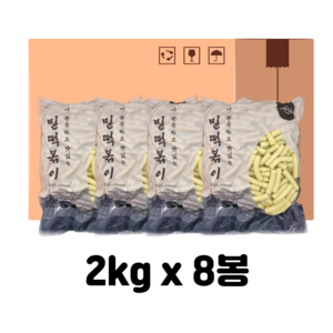 토담 건밀떡 밀떡볶이 건조 신당동 1박스(2kgx8봉)/업소용 떡볶이 1박스(2kgx8봉), 2kg, 8개