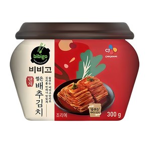 CJ 비비고 썰은배추김치 (용기) 300G, 2개