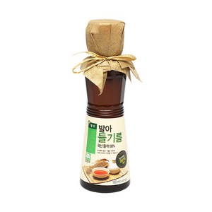 청오 국내산 발아 들기름 160ml, 1개